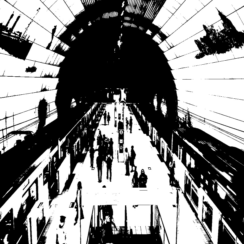 モノクロは厳密にいうと1色しかない｜🅣ⓄⓀⓎⓄ Ⓢ🅣ⓇⒺⒺ🅣 🄿🄸🅇