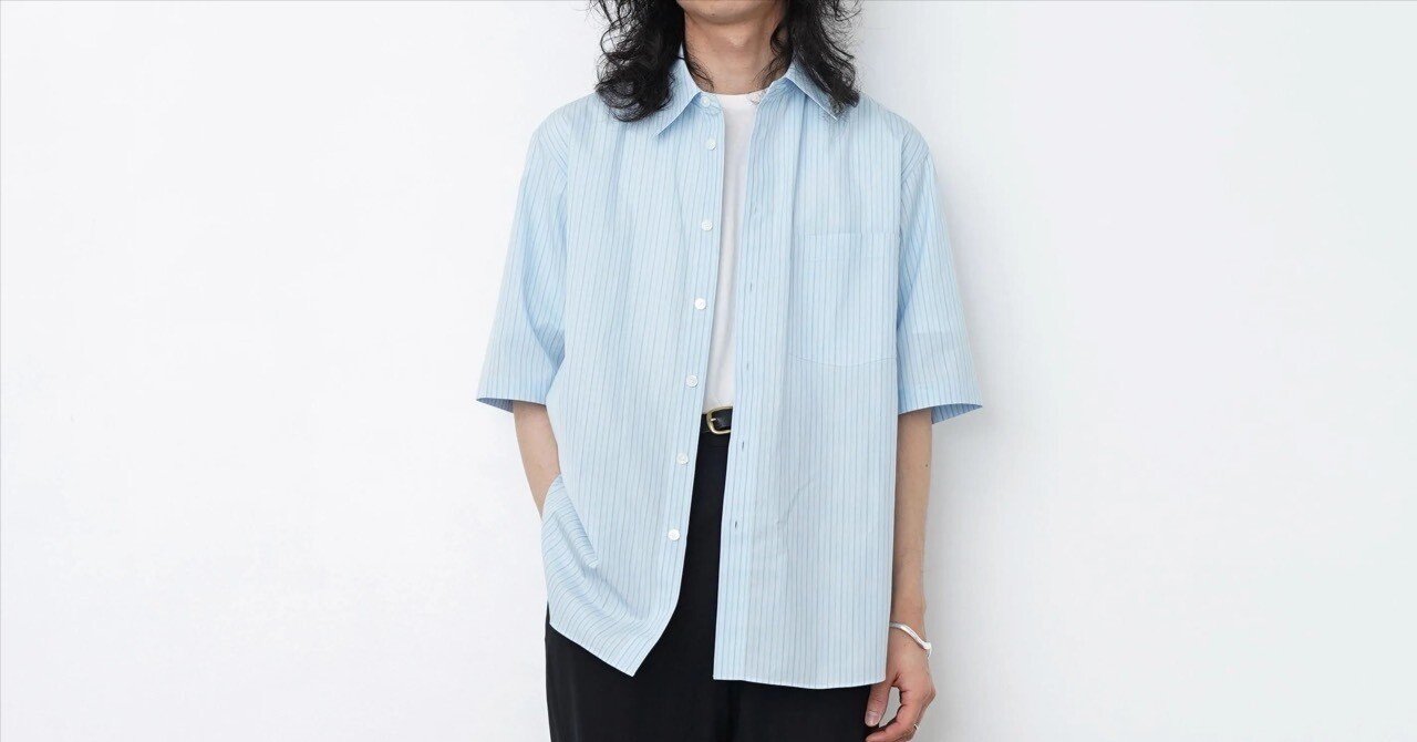 夏に映える大人のストライプシャツ。【2025 S/S】【AURALEE】SUVIN