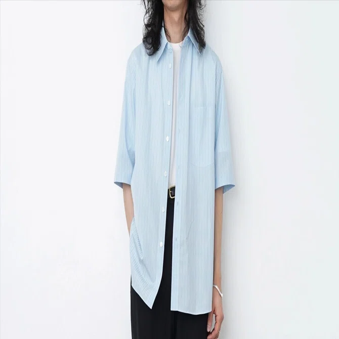 夏に映える大人のストライプシャツ。【2025 S/S】【AURALEE】SUVIN