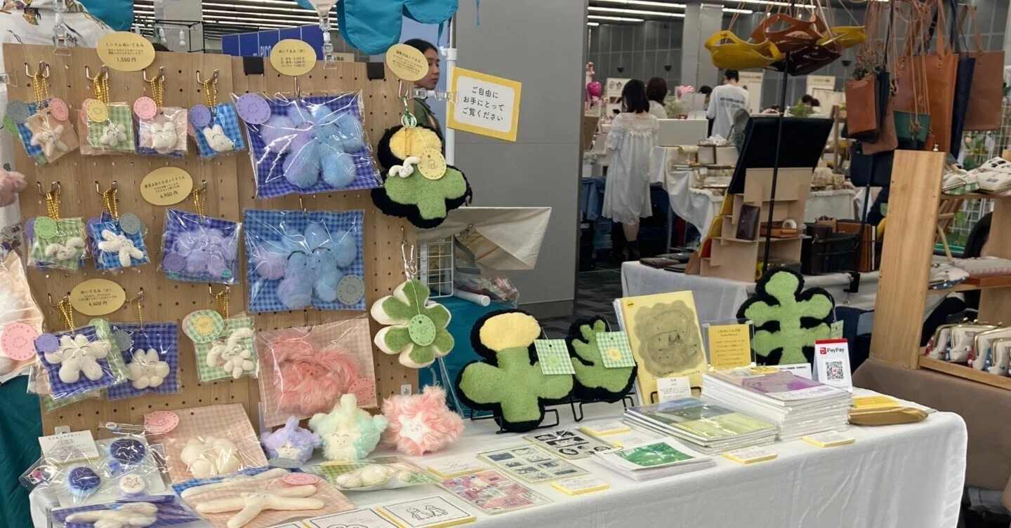 マルシェ ハンドメイド 東京ハンドメイドマルシェ2025春に出店してみた🌸｜k.i.m