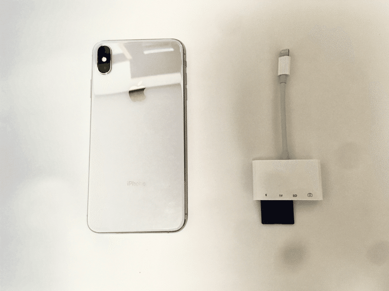 iPhone と SDカードを繋いで現像したい。Lightning to camera connection kit 4 in 1 買ってみた