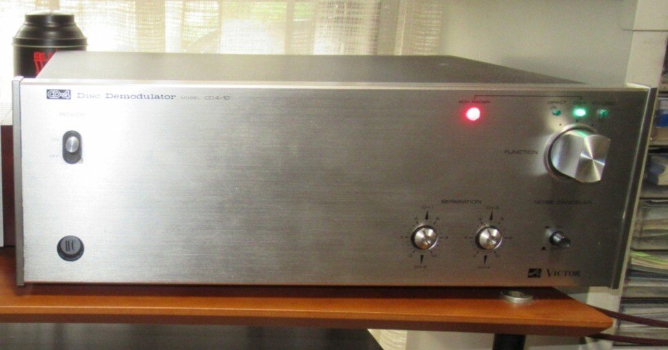 新たな機材の導入でノイズのないディスクリート4チャンネル・レコード