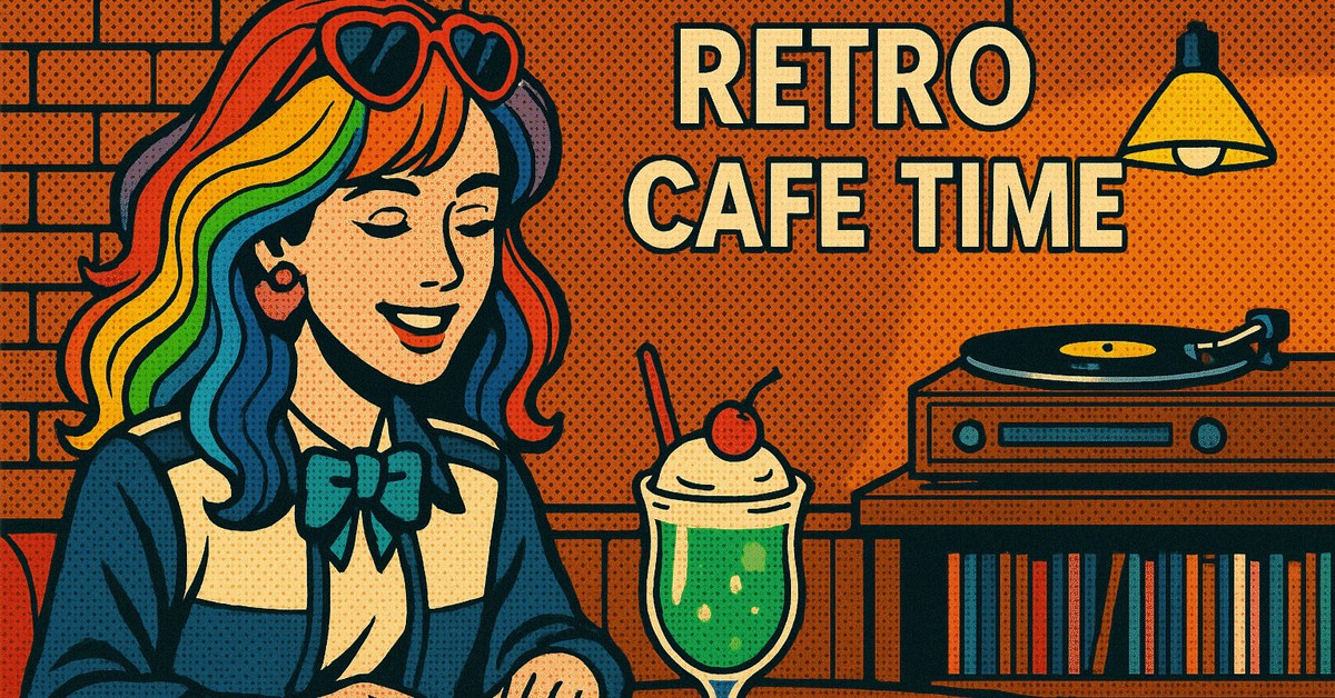 80年代の喫茶店でまったり｜Retrostar