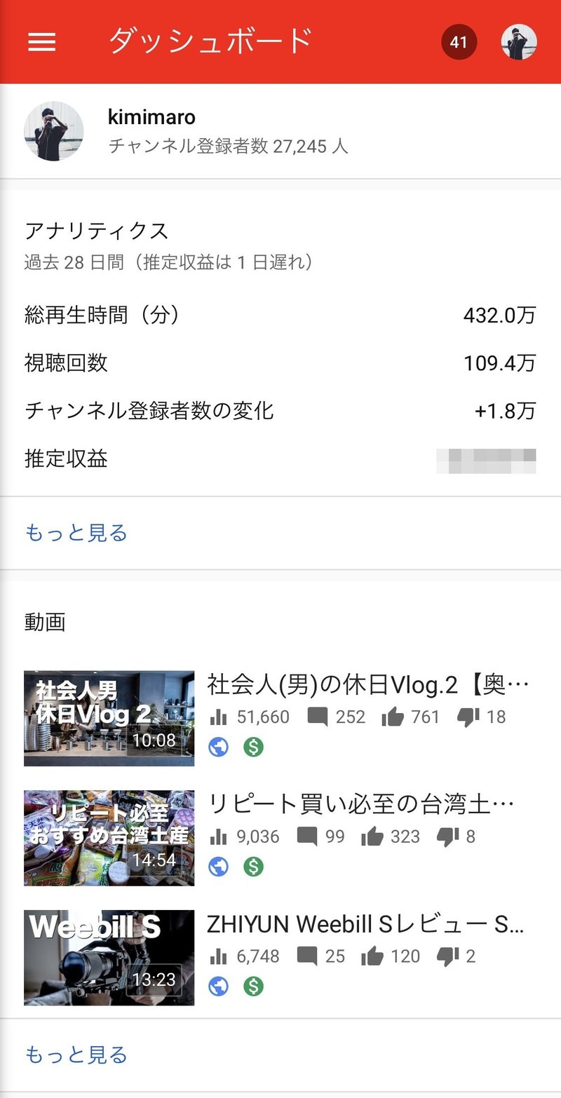 Youtubeのはじめ方と そだて方 1日2600人登録者が増えるチャンネルはこう作る Kimimaro0802 Note