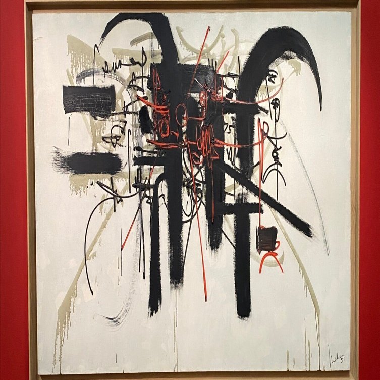 パリ‐4月の美術展‐ジョルジュ・マチュー【抽象画はどう見ればいいのか