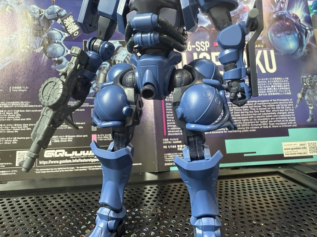 パチ組み］HG 軍警ザク｜趣味にプラモはいかがでしょう。 tac0617