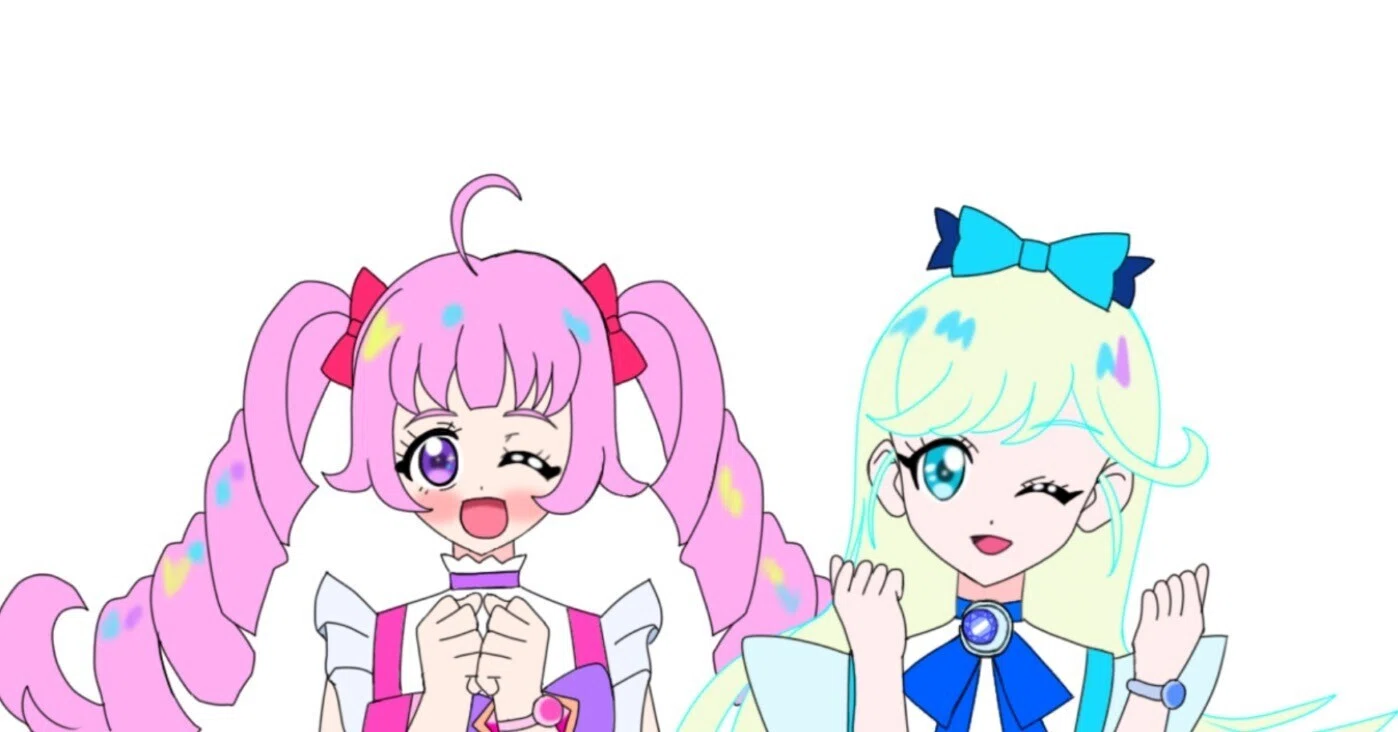ひみつのアイプリのひまりちゃんとみつきちゃん｜絵描きの冒険者KATOSAN