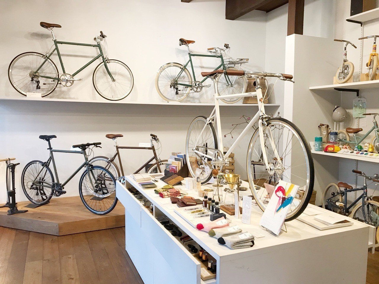 レンタルtokyobikeで東京を走る④谷中のショップがステキな件（2020.01 