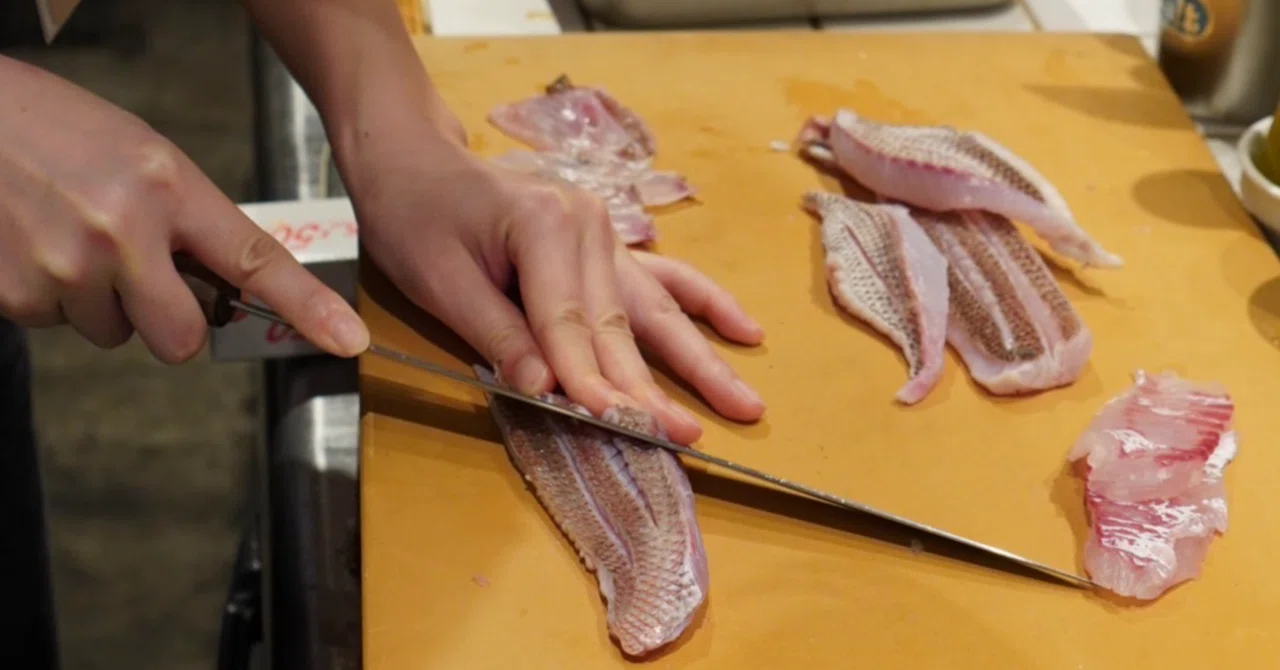 【14・15/100】料理のプロから魚捌きを伝授してもらう|さこうりりか