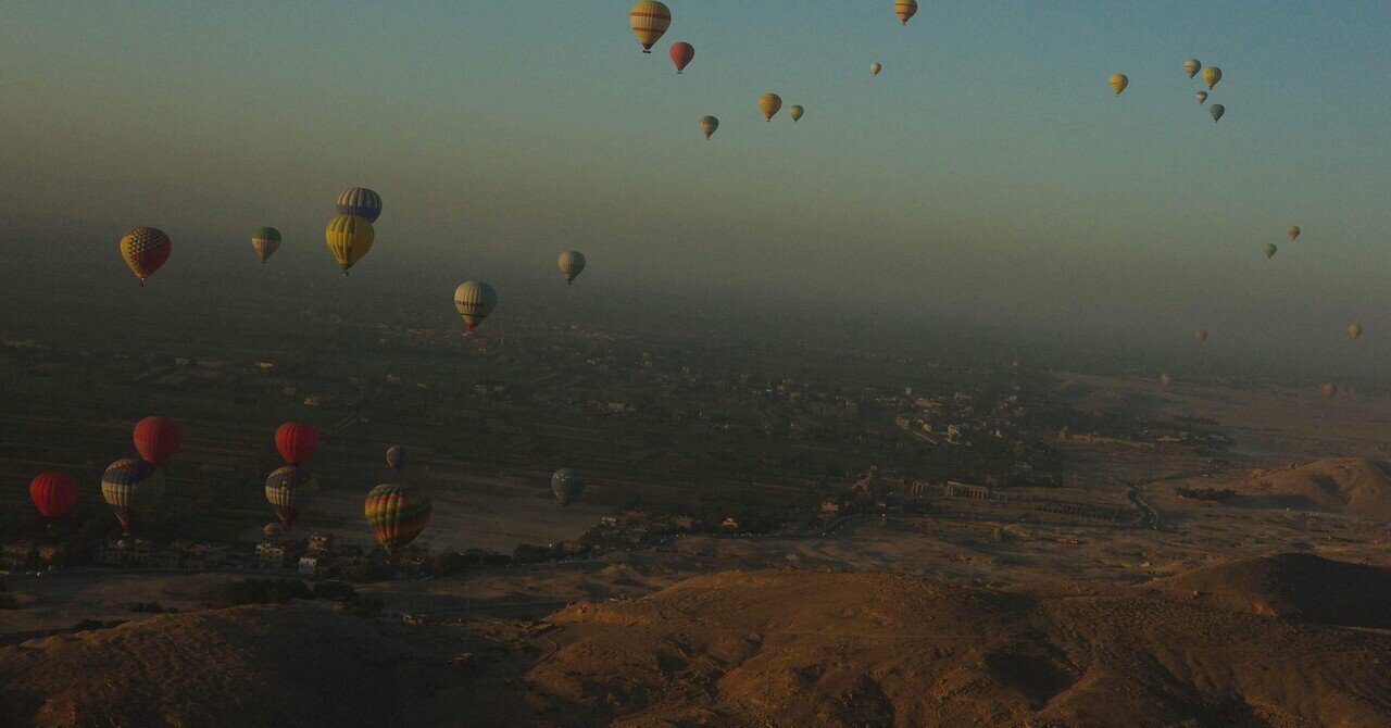 🇪🇬エジプト旅⑤ルクソール気球編｜akkooodasu/海外リアル1人旅hack👀🌎