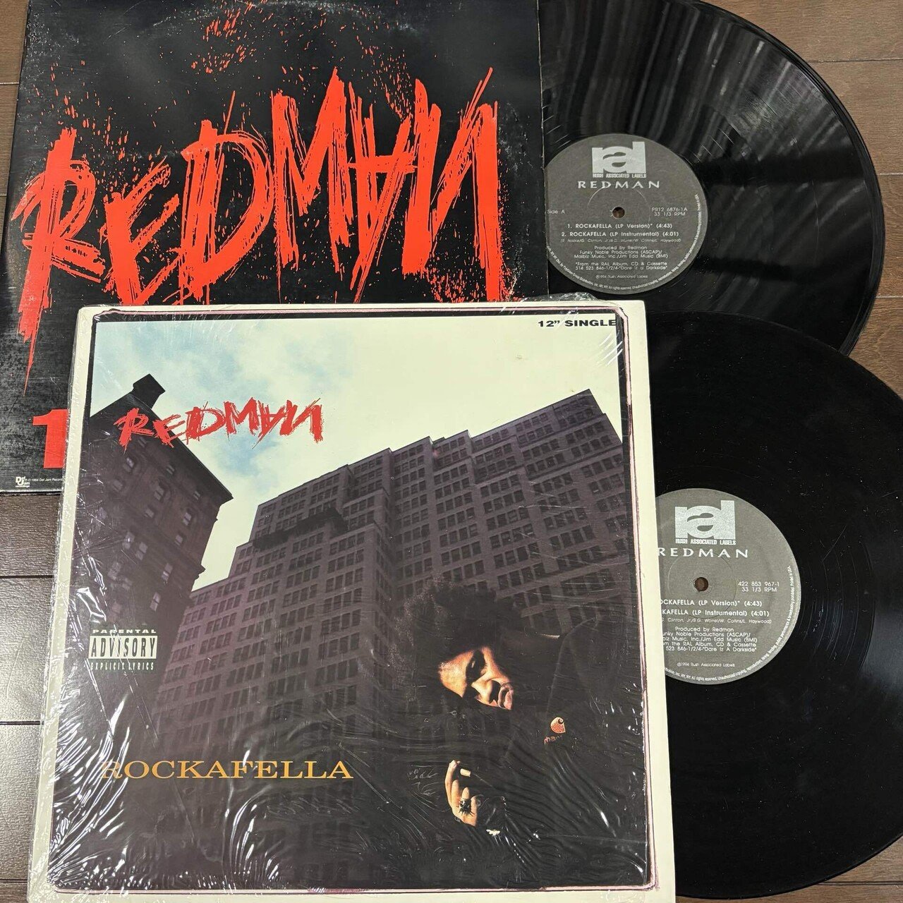 レコード まとめ売り 12枚セット HIPHOP DJ おまけ red man Double Pack Single|HIP HOP JUNKIEEES