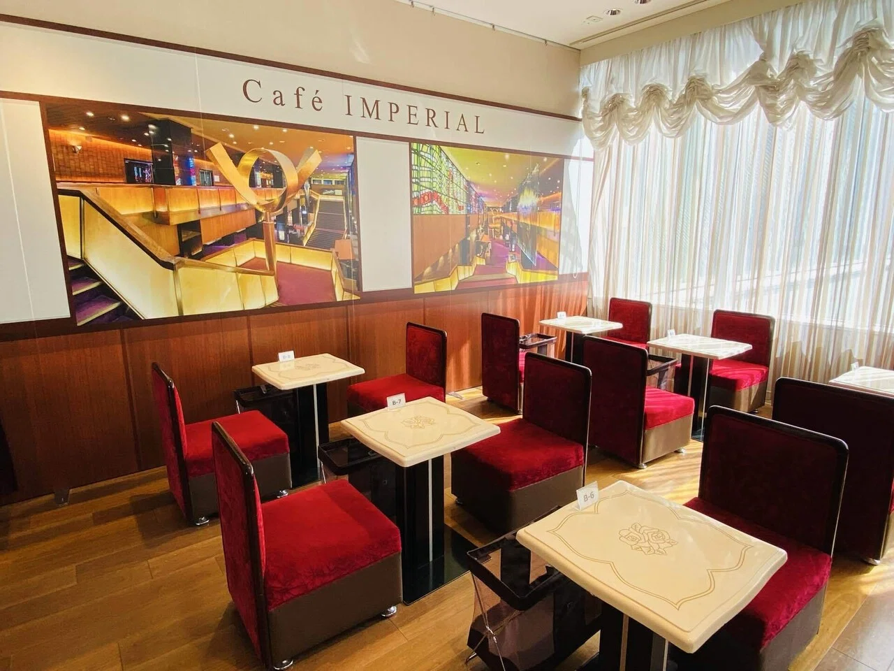 帝国劇場　喫茶テーブル 帝国劇場展②カフェインペリアル編｜Janet.K