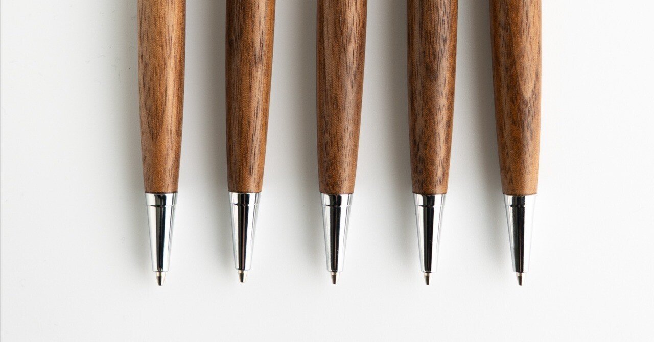 木軸ペン職人が選ぶ】ウォールナットの魅力3選｜わたなべ木工芸【木軸
