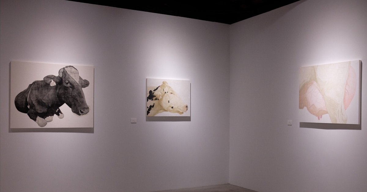 牛宮城版画　大きな壁絵作品 牛宮城版画 大きな壁絵作品 （日本画で「ふるさとの記憶」を描き