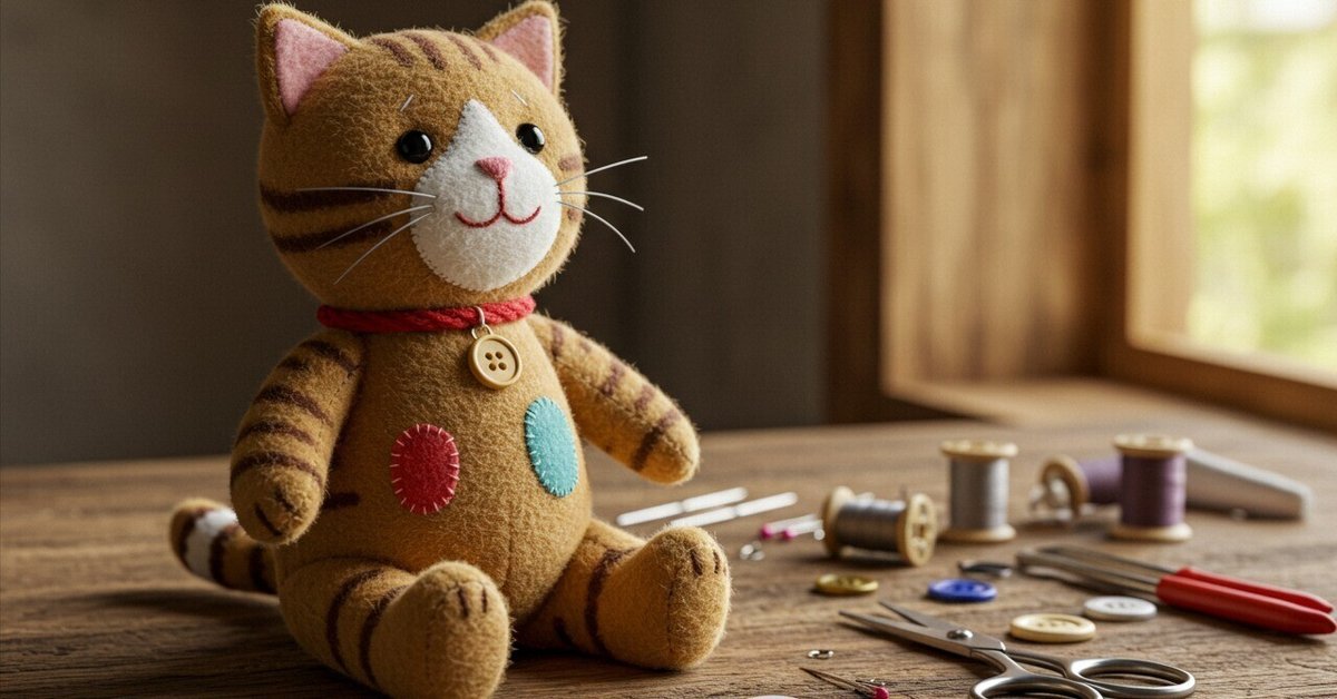 ねこちゃん 小さい猫 ハンドメイド 可愛い猫ちゃんぬいぐるみ