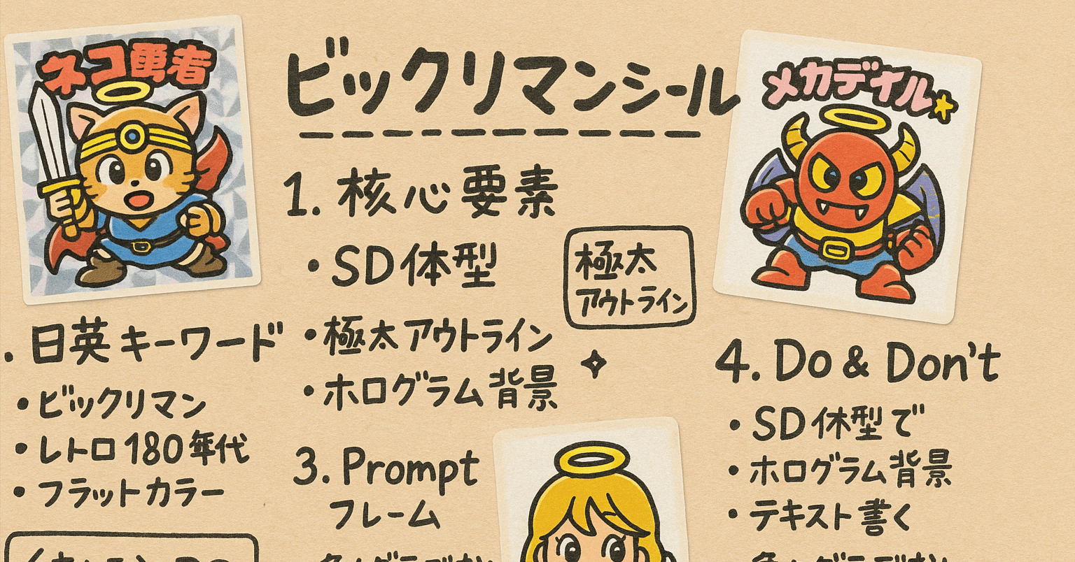 ビックリマンシール（ヘッド） ほしいものがあったら、個別で写メ