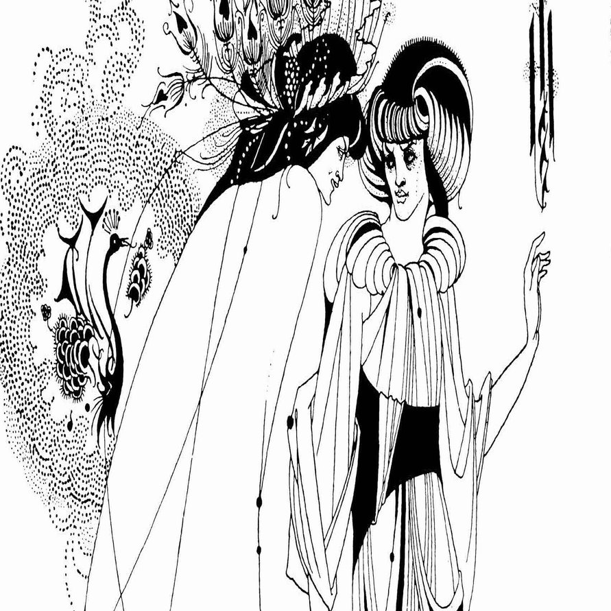 ビアズリー展に行ったのは, 歌詞に 「ビアズリー」 を入れた ロッド