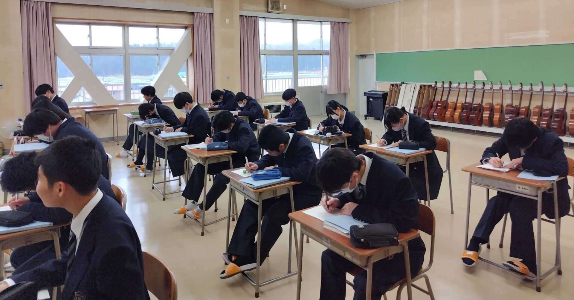 西会津高校 校内巡視①｜福島県立西会津高校