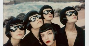 アートポスター ヘルムート・ニュートン ポラロイド エキシビジョンポスター アートポスター ヘルムート・ニュートン ポラロイド