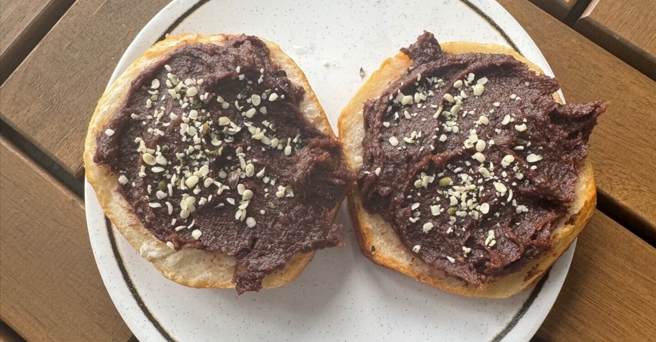 ヘルシーヌテラ風ヘーゼルナッツスプレッド