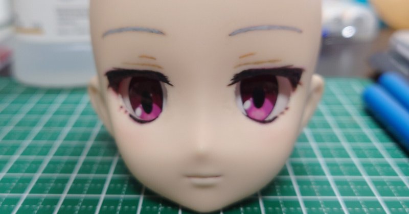 ドールヘッドを自作してみたレポ｜にーび