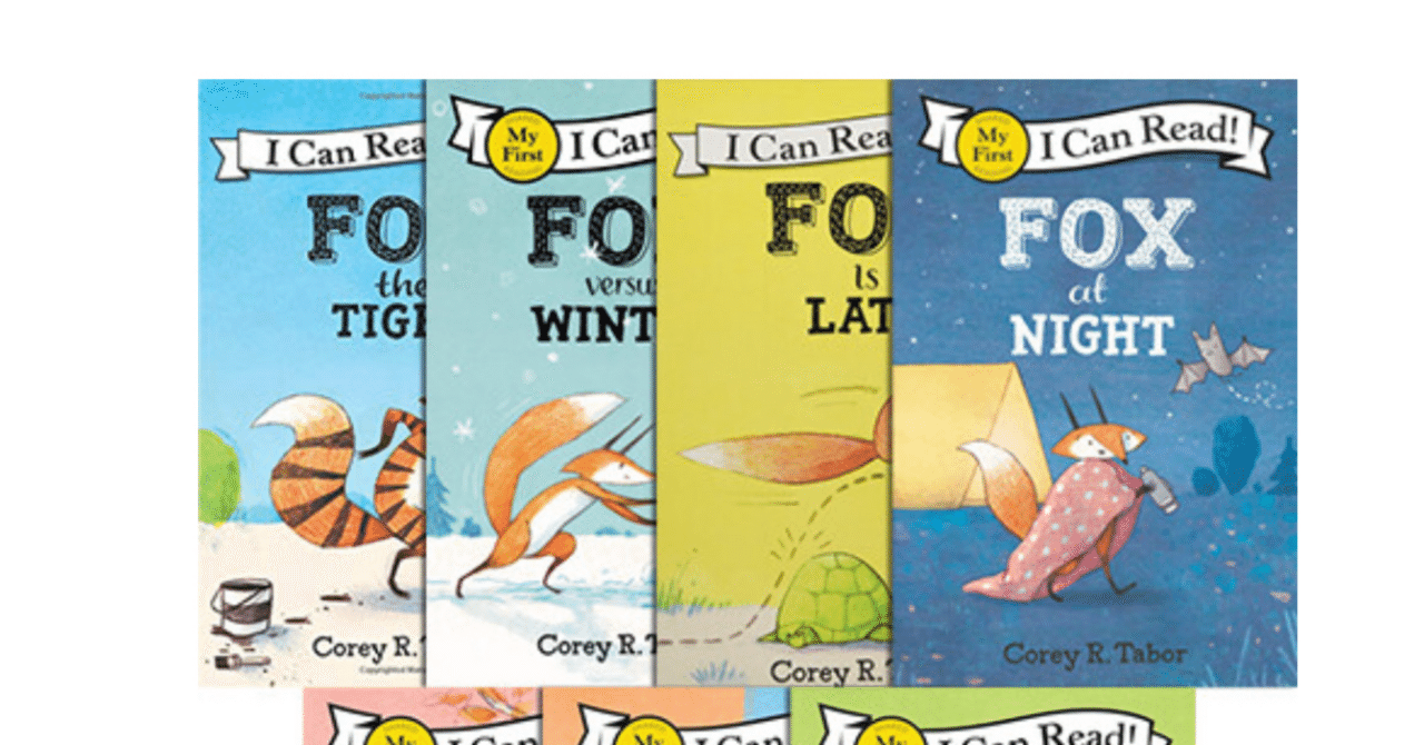 📒【おすすめリーダーズ】My First I Can Read: Fox｜おうち英語びより📚