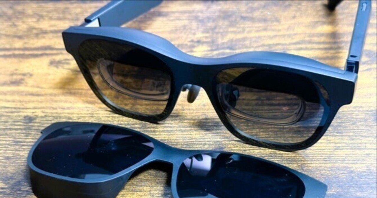 サングラス気分で持ち運べ、100インチ超え大画面が見れる「XREAL Air 2