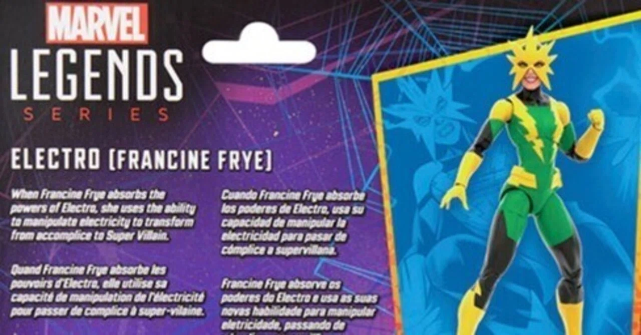 MARVEL LEGENDS ELECTRO Francine Frye と FIRESTAR｜F.D.L & Tac