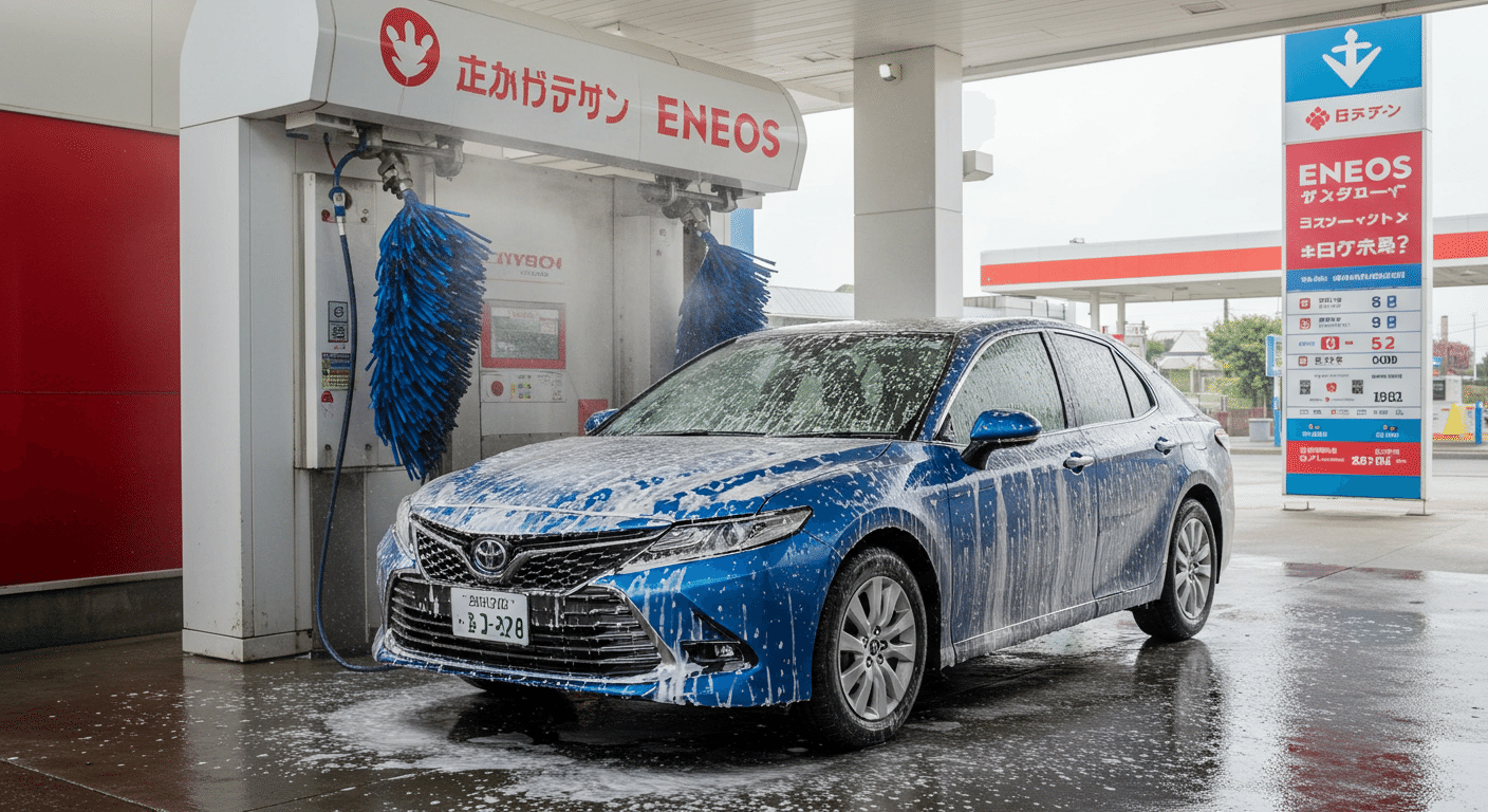 エネオス洗車機完全ガイド｜料金・メニュー・使い方を徹底解説｜Luxurylane  -ラグジュアリーレーン-ハイクラスカーを中心にラグジュアリーな情報を発信