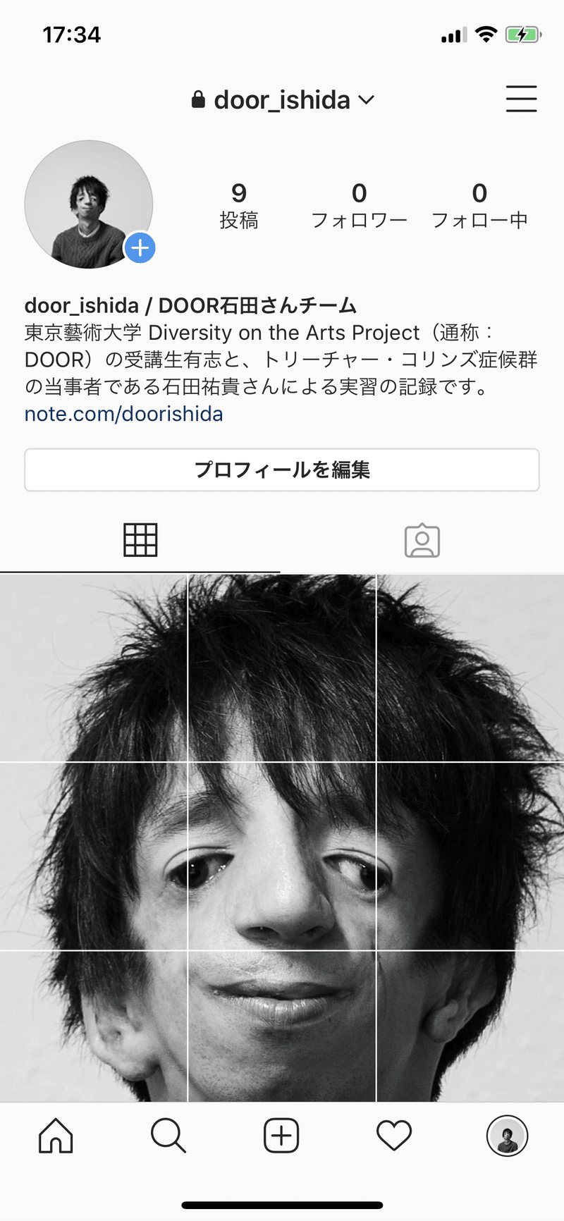石田さんチームのinstagram Door 石田さんチーム Note