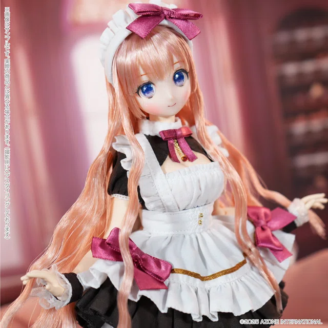 ピンクウェーブ…って…最高かわいい♡似合う〜♡これが…ドールの
