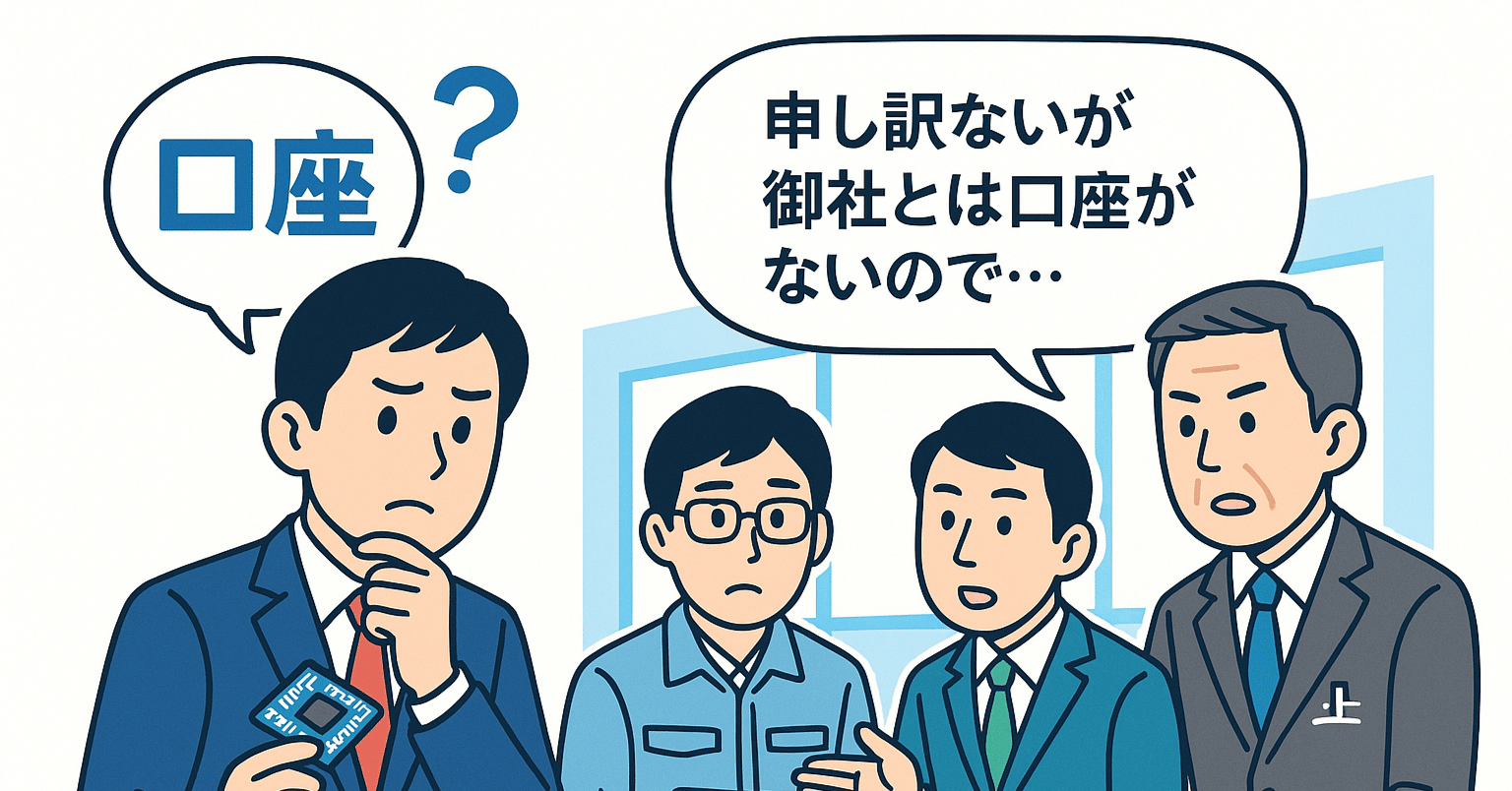 取引口座という見えない関門：半導体営業が直面する現実｜株式会社KUMU Works