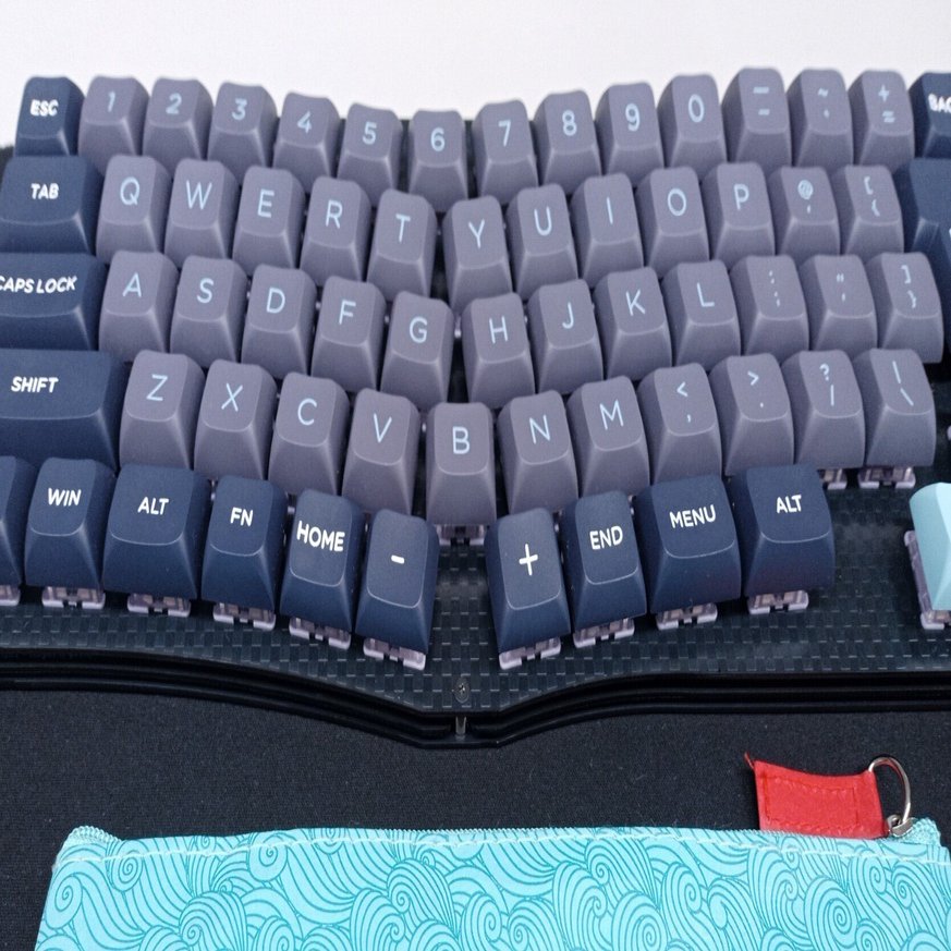 Cerakey v2 自作キーボード AL71 一生モノ】進化したセラミック製キーキャップ！打鍵音でトロける