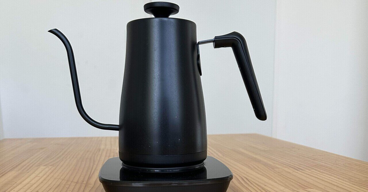 HARIO V60 温度調整付きパワーケトル ヴォーノNの実体験の HARIO V60 温度調整付きパワーケトル ヴォーノNの実体験の