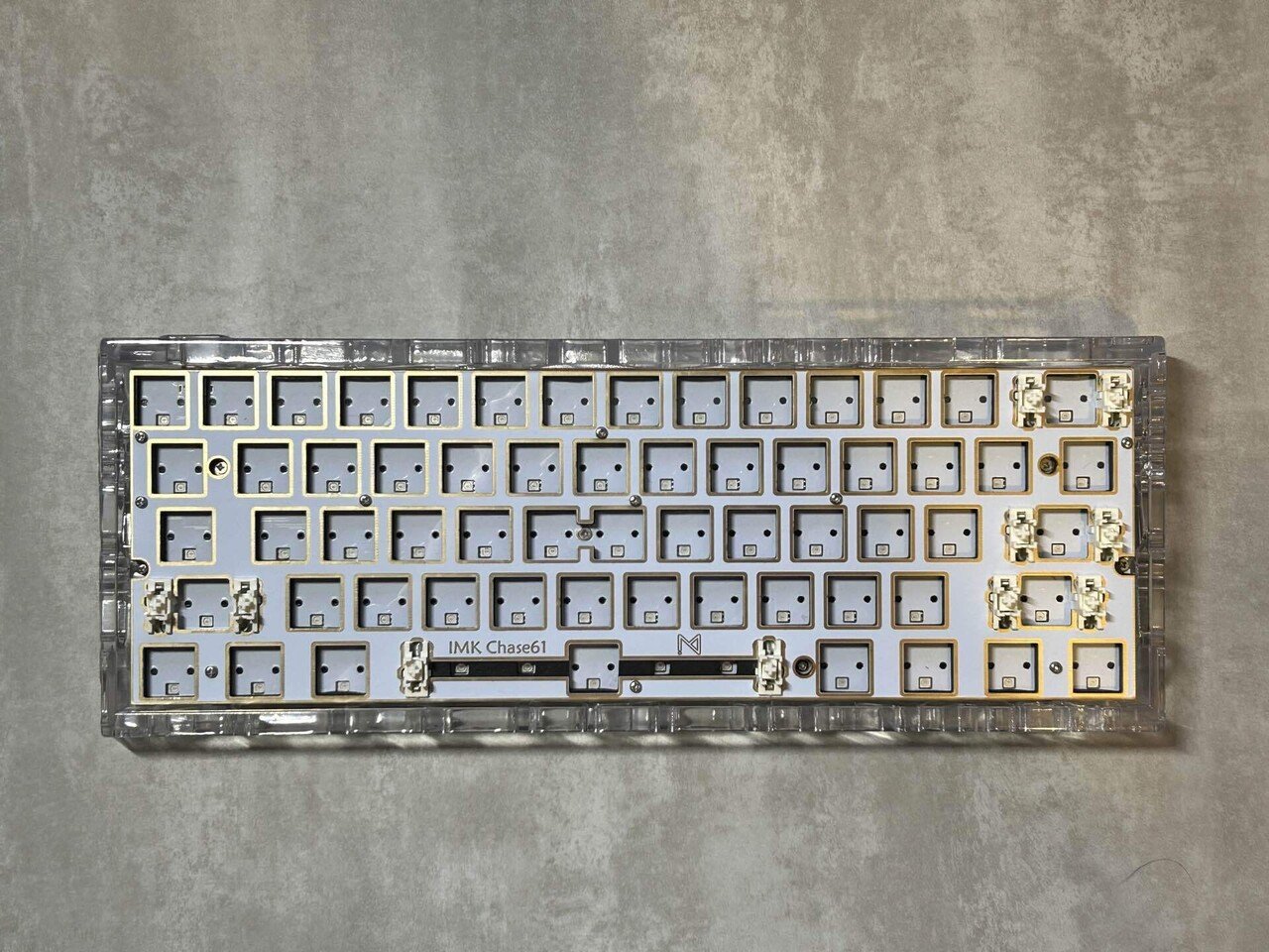 自作キーボード　iMK colour61 自作キーボード iMK colour61 - メルカリ