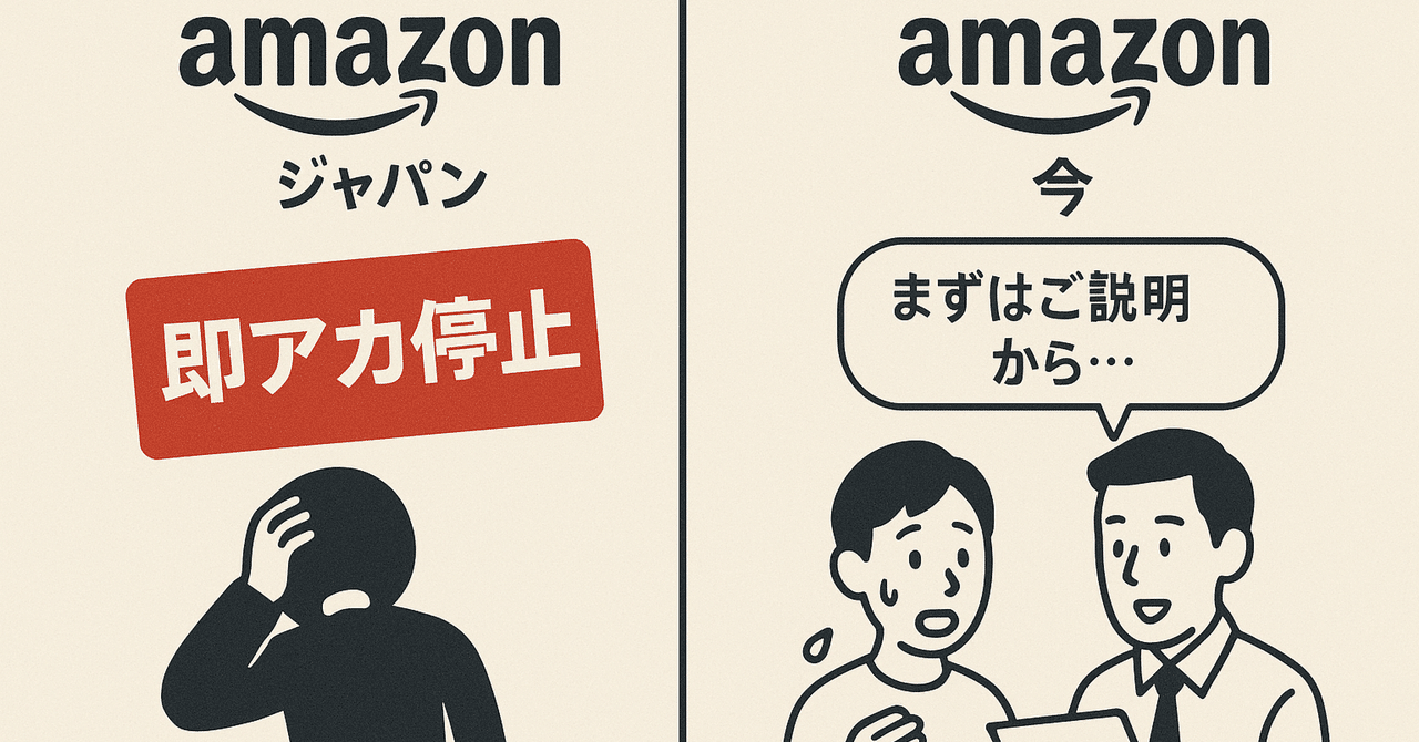 Amazon｜違反の繰り返しに関するアカウント健全性の評価プログラムポリシーがとても寛容に見える件。｜ちゃ...