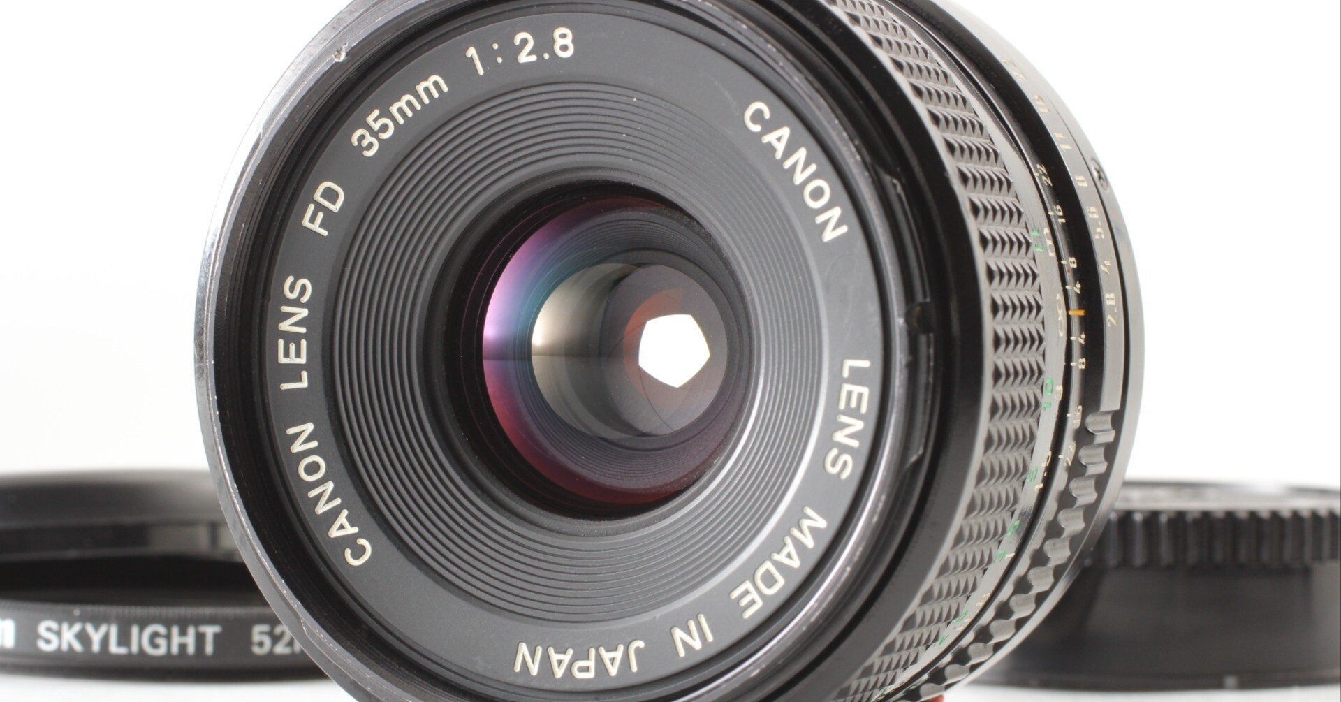 Canon T90 ＋　FD 35mm f:2.8 Canon New FD 35mm F/2.8の分解｜フィルムカメラ修理のアクアカメラ