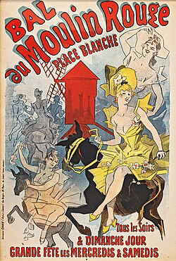 1889年の頃 パリの画家 ージュール・シェレー｜Michiyo Honma (本間みち代)