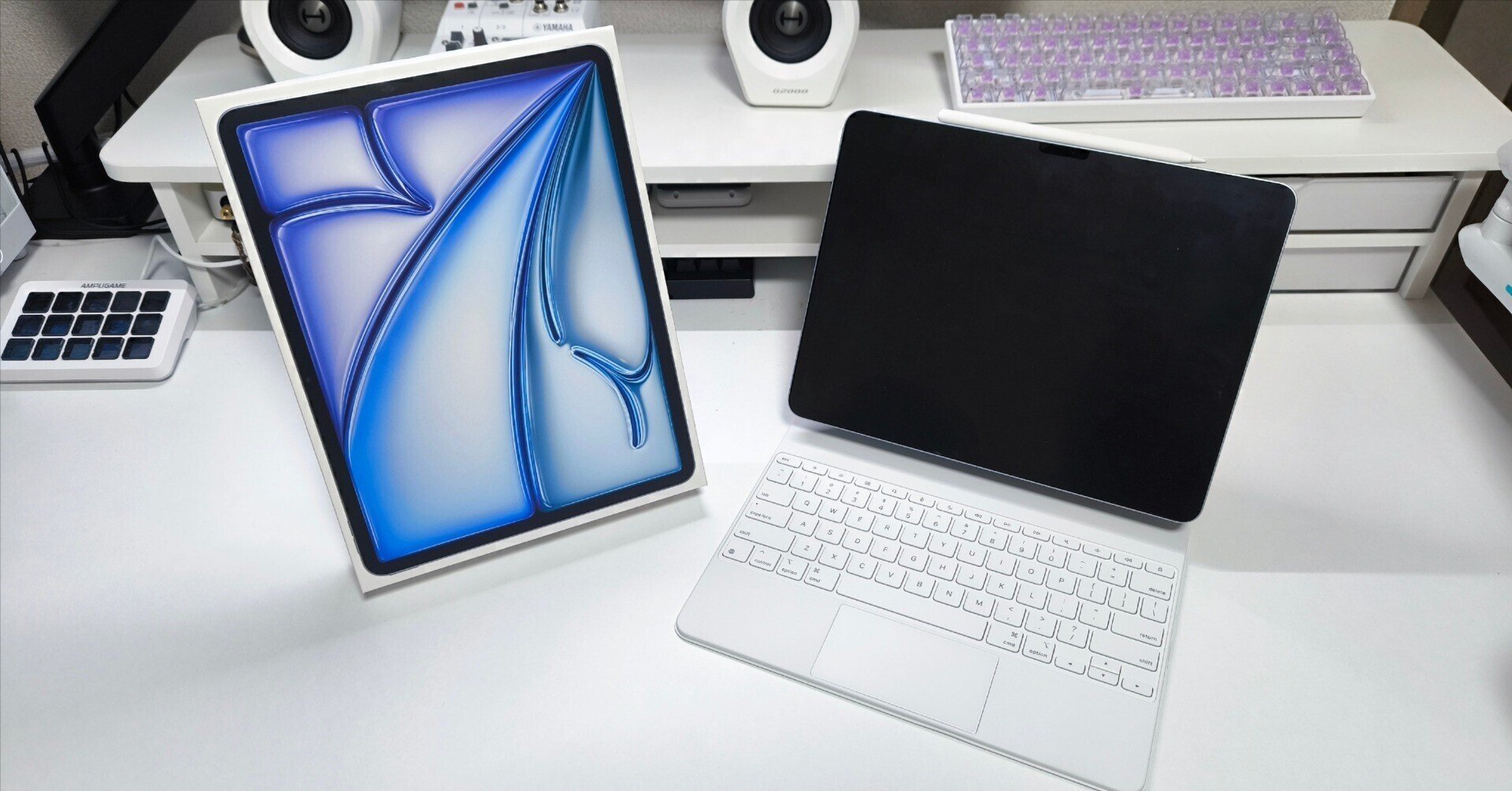 お得iPadAir13インチ本体 ApplePencil キーボードケースセット iPad