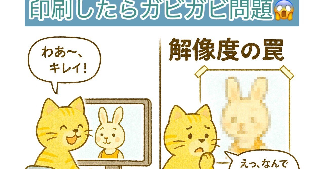 印刷したらガビガビ!?】AI画像の“解像度足りない問題”を無料