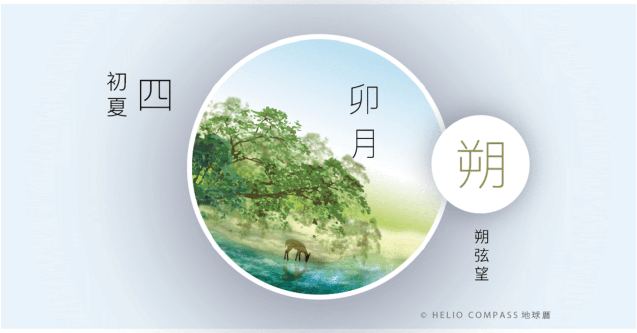 TIMES】2025年4月28日 4時31分 卯月の新月/初夏｜地球暦