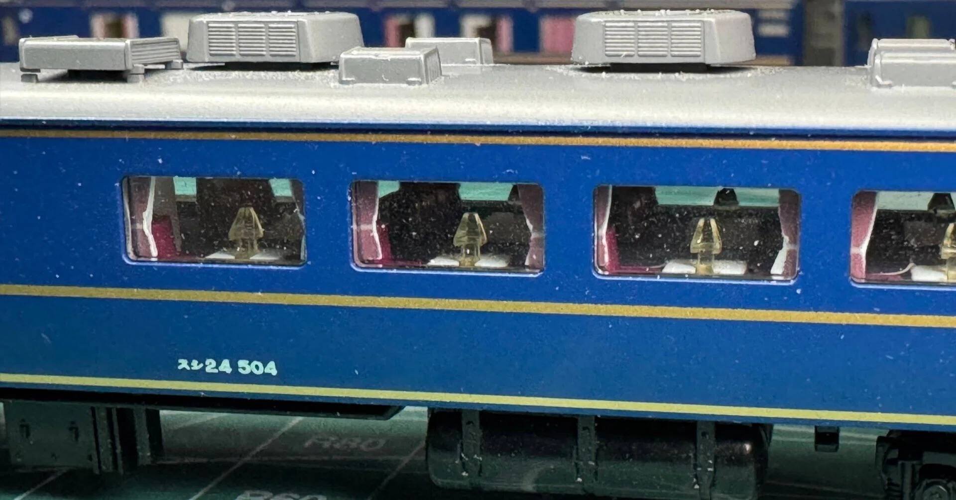 車列車専用ページ 3028C 北斗星 食堂車「スシ24-500（東）」カーテンパーツ取付説明書
