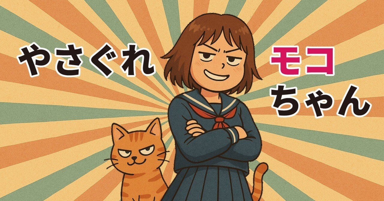 ChatGPT漫画「やさぐれモコちゃん」04【猫夢（にゃんむ）】｜rorosuke