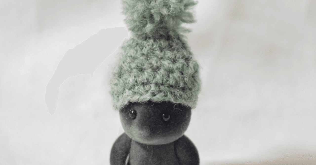 かわいいその2 シルバニアのモグラの赤ちゃんの帽子 編み図付き りすくま Note かわいいその2 シルバニアのモグラの赤ちゃんの帽子 編み図付き りすくま Note