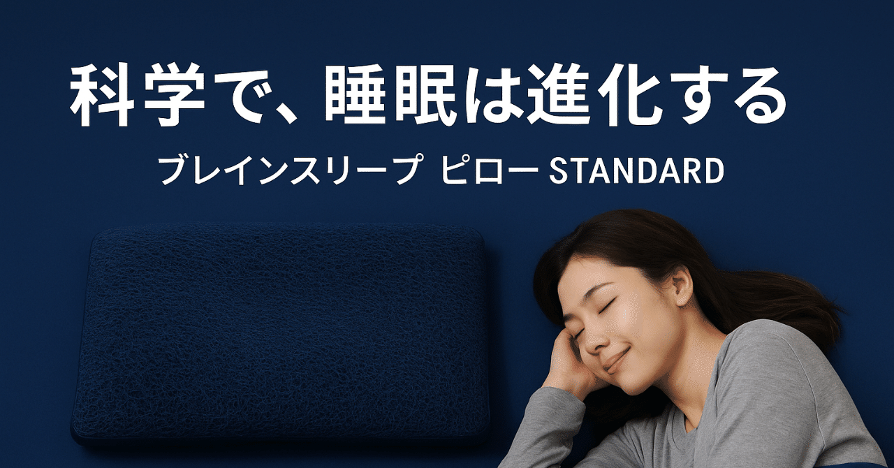 ブレインスリープピロー（high、カバー）通気性 蒸れない 睡眠投資 