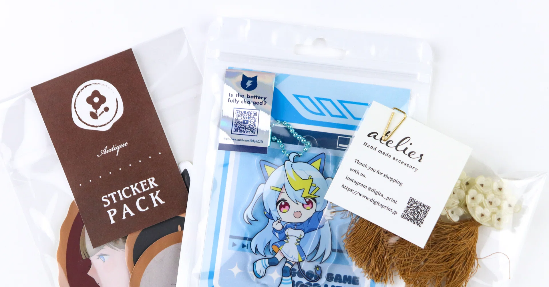 オリジナルグッズのパッケージをレベルアップ!ラベルシールで オリジナルグッズのパッケージをレベルアップ!ラベルシールで