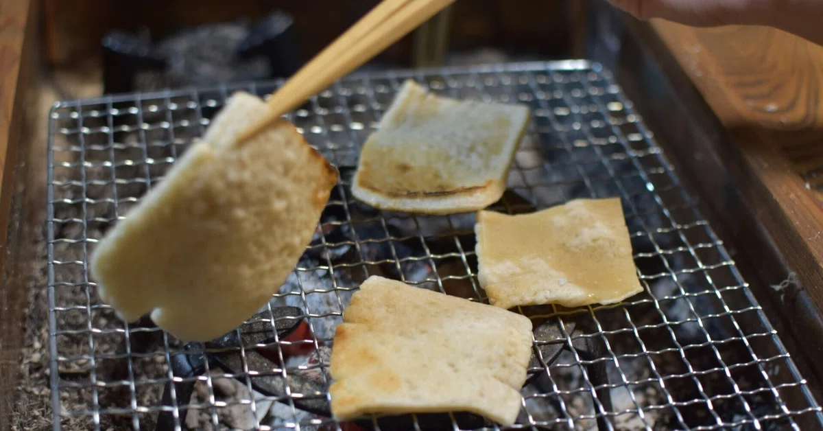 昔の定番おやつ「かきもち」作りに初挑戦｜YOBISHI