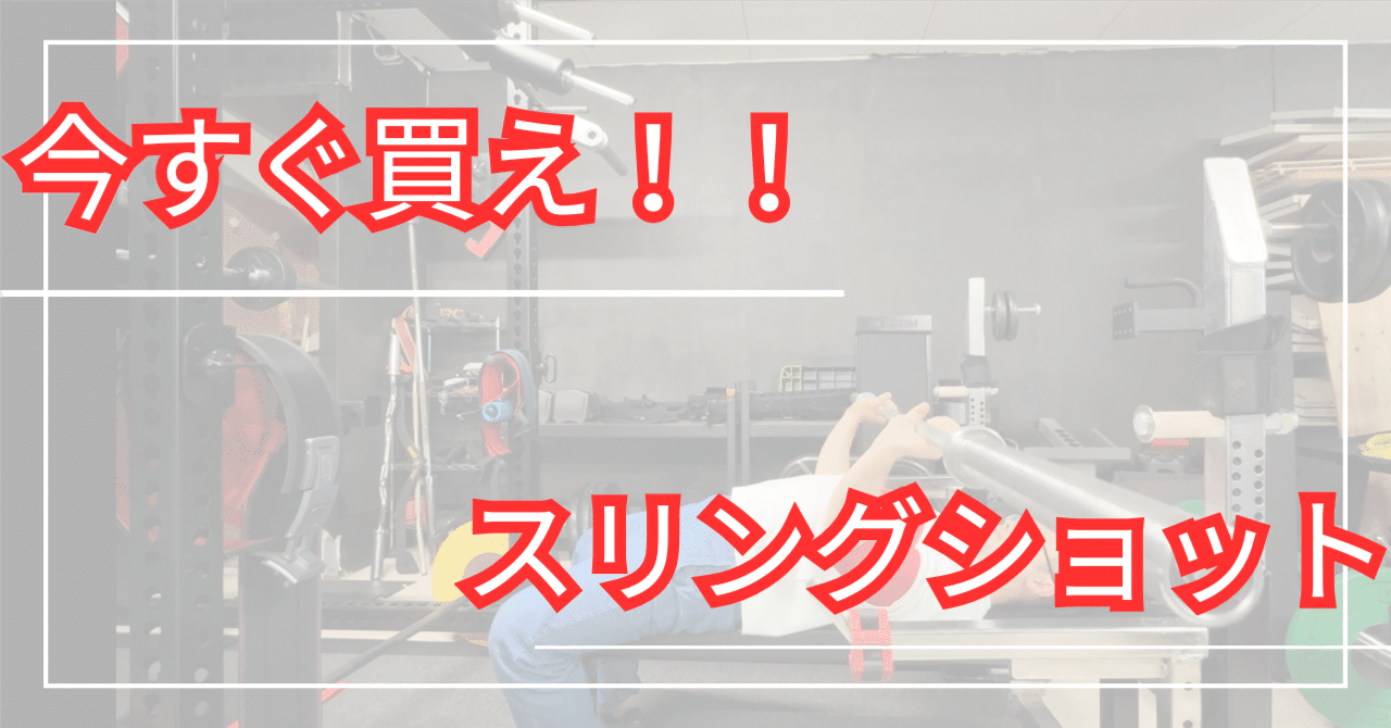 比較レビュー】スリングショットの選び方｜ベンチプレス100kg