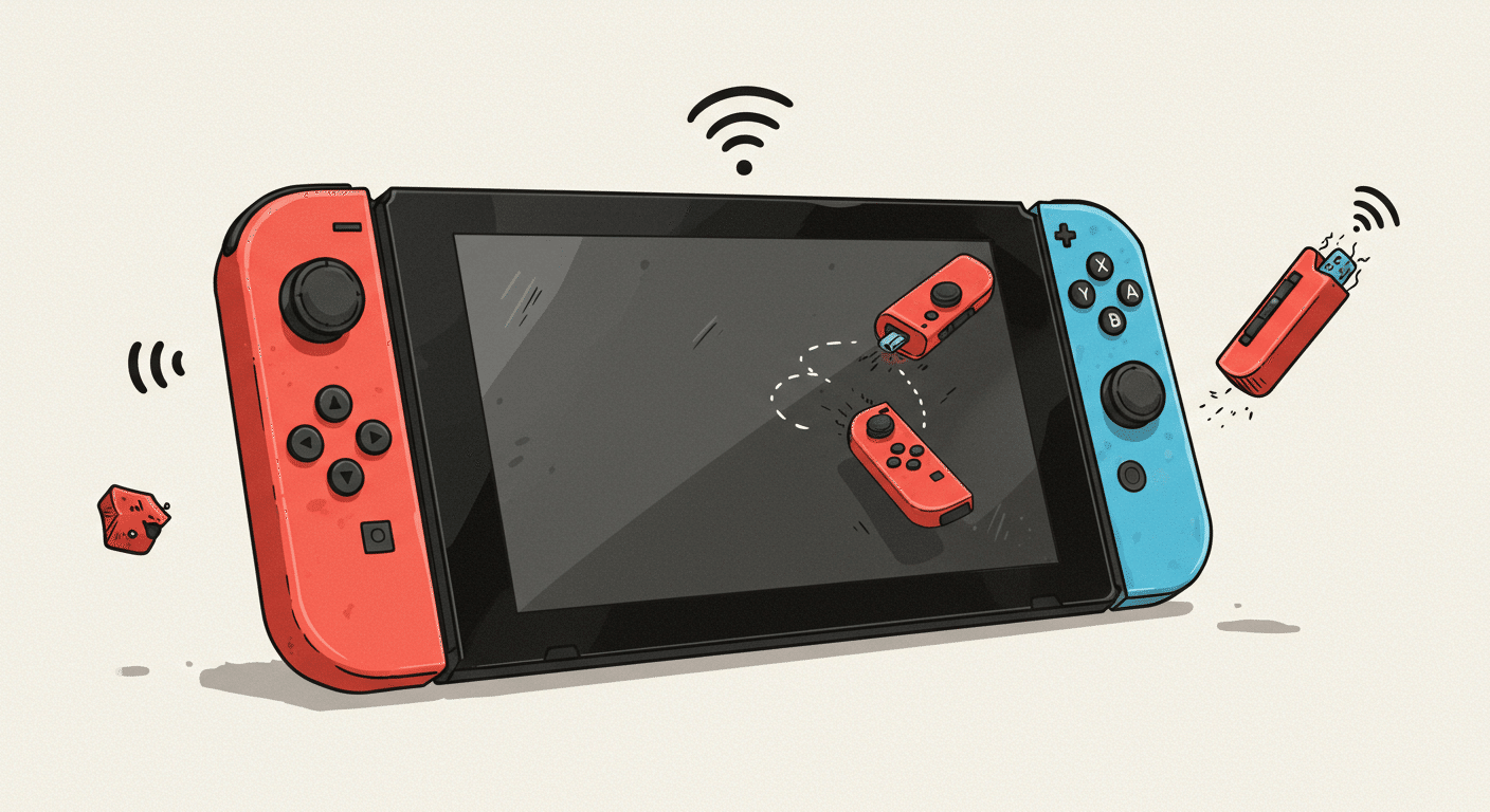 Nintendo Switch Joy-Con接続不良の原因と修理ガイド