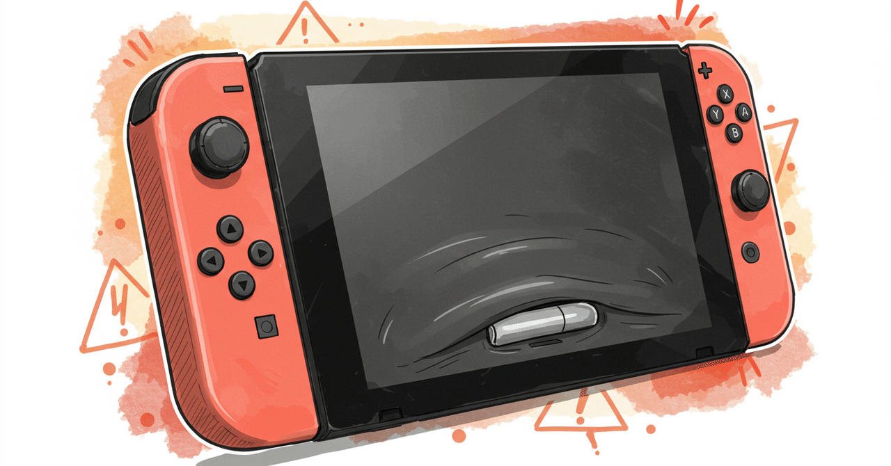 Nintendo Switch本体膨張の危険性と修理対応ガイド｜リペアラボ